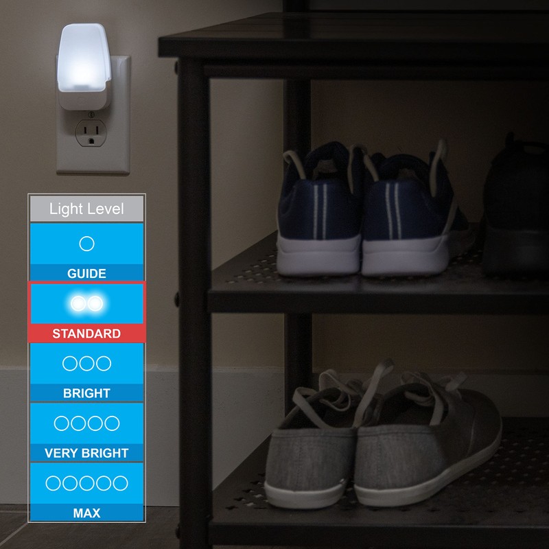 GE LED Night Lights Plug Into Wall, Dusk to Dawn