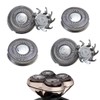4Pack Shaver Head Replacement Blade For Skul Shaver Pitbull Gold