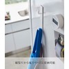 Yamazaki 5250 Magnetic Refrigerator Side Vertical 3 Hooks, White, Approx.