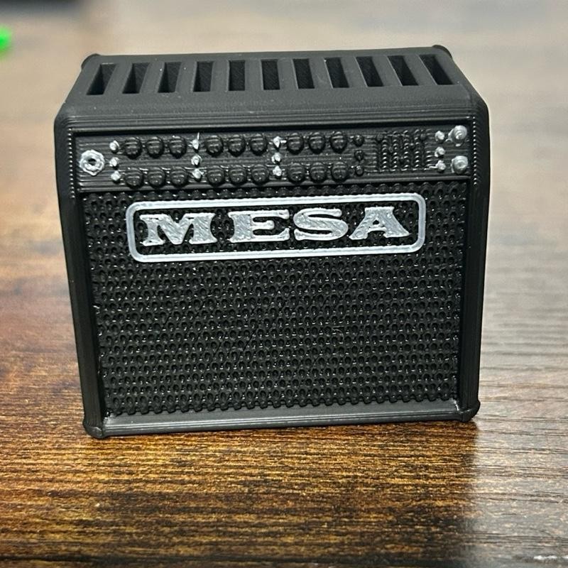 Mini Guitar Amp Pick Holder – 3D Printed, Fits 11