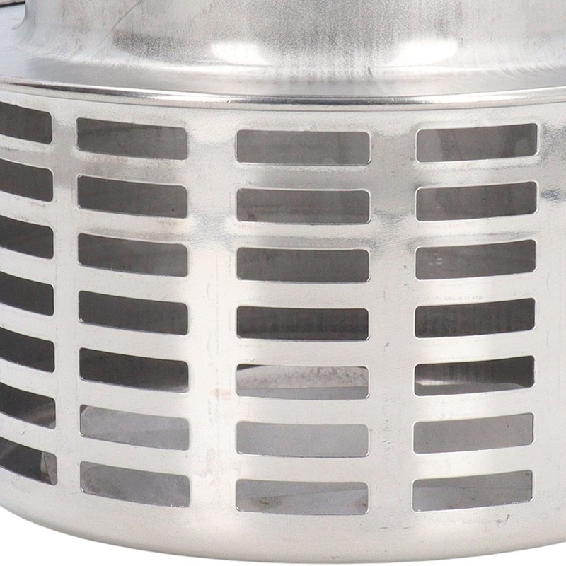 Stainless Steel Air Vent Cap Louvered Vent Cover Round Air