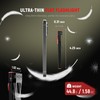 lexall EDC Flashlight, 800Lumen Rechargeable Pocket Flat Flashlight, Magnetic LED