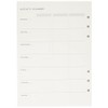 Filofax 132848 Activity Planner Insert Organiser A5 White