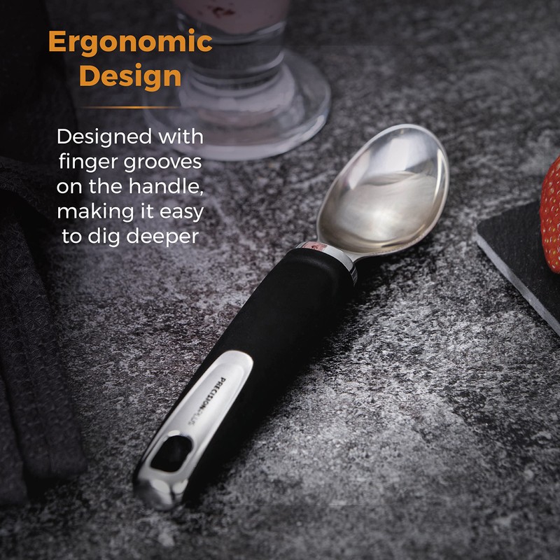 Tower T832215 Precision Plus Ice Cream Scoop, Ergonomic Design, Softtex