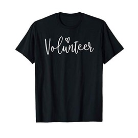 Cute Volunteer Heart Design - Volunteering T-Shirt