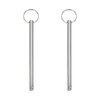 sourcing map Quick Release Pins, Dia 5/16"(8mm) Usable Length 4.17"(106mm)