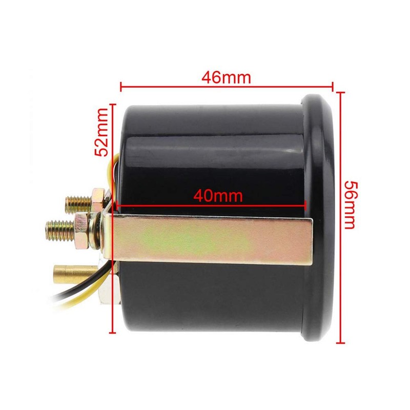 Mintice™ 2 Inch 52 mm Car Universal Light Indicator Oil