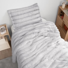 Byourbed Jelly Rolls Chunky Bunny - Coma Inducer® Twin XL Comforter - Snowy Black