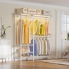 VIPEK V2L Heavy Duty Clothes Rack with Dimmable LED Lights,
