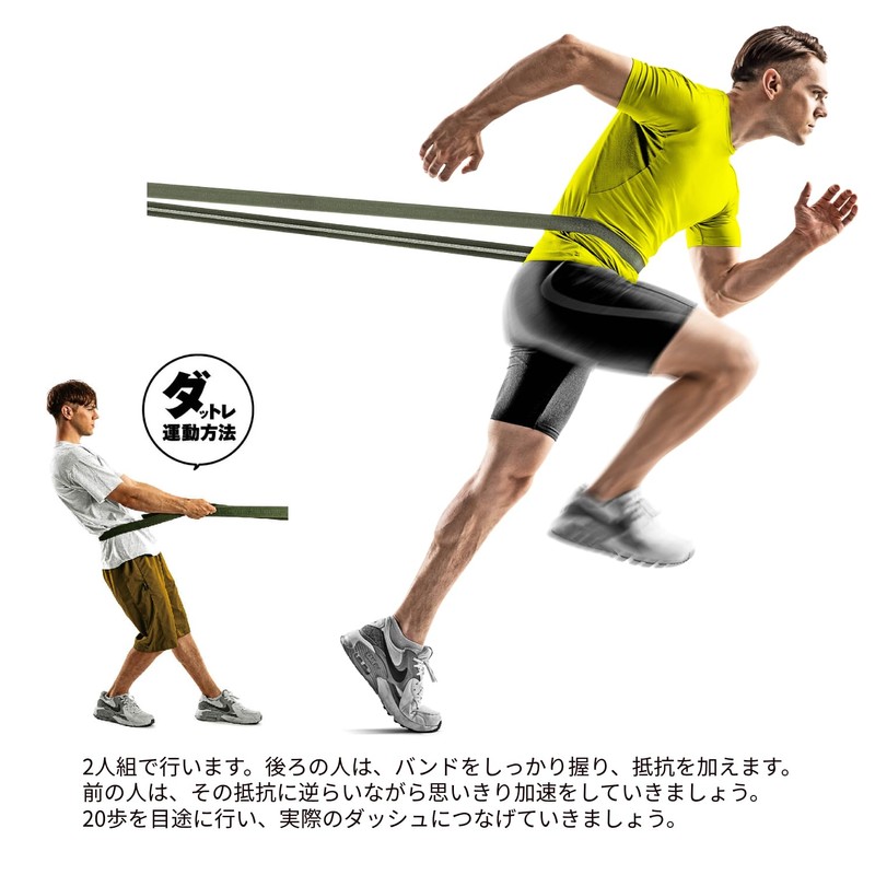 La-VIE 3B-3088 Dash Training Band, Datre Resistance Band