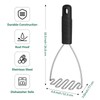 Potato Masher, Beneno Heavy Duty Stainless Steel Wire Potato Masher