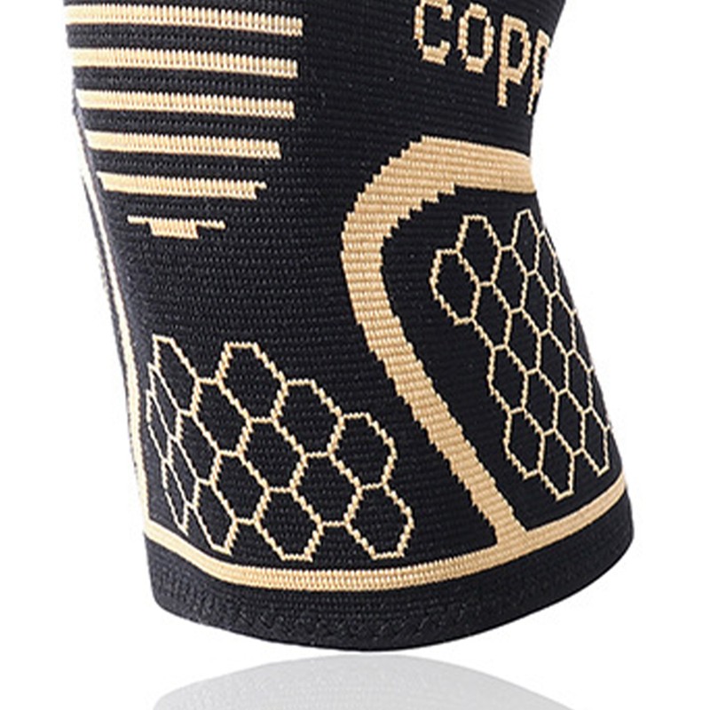 1 Pair Knee Sleeve Breathable Skin Friendly Nylon Knee Brace