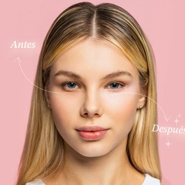 Palladio Iluminador para debajo de los ojos, oculta, ilumina, reduce la apariencia de las ojeras, con péptidos de cafeína y vitamina E, iluminador e imprimación para corregir el color de la piel