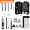 122 in 1 Precision Screwdriver Set,Magnetic Small Electronics Repair Tool