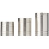 Beamount THIM3 Thimble Bar Measures Bundle Set, Stainless Steel, Silver,