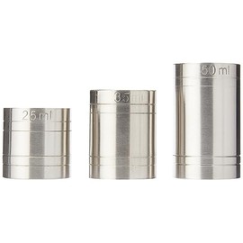 Beamount THIM3 Thimble Bar Measures Bundle Set, Stainless Steel, Silver, 10 x 10 x 5 cm