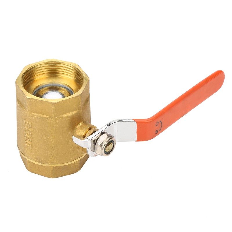 1pc DN40 1-1/2"BSP Brass Pipe Ball Valve 1.6MPa for Water