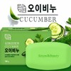 Cucumber Cleansing Soap 4-pack, Tablet Foam, Skin Cleanliness, Natural Face