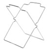 Yosoo123 Kitchen Rack Stainless Steel Foldable Garbage Bag Rack Stand