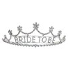 Bride to Be Rhienstone Tiara, Gift for Bridal Showers, Bachelorette