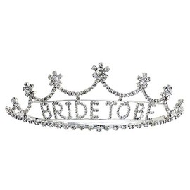 Bride to Be Rhienstone Tiara, Gift for Bridal Showers, Bachelorette Parties
