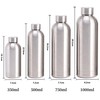 Temede Large Stainless Steel Insulated Water Bottle 1L, Vacuum Flask