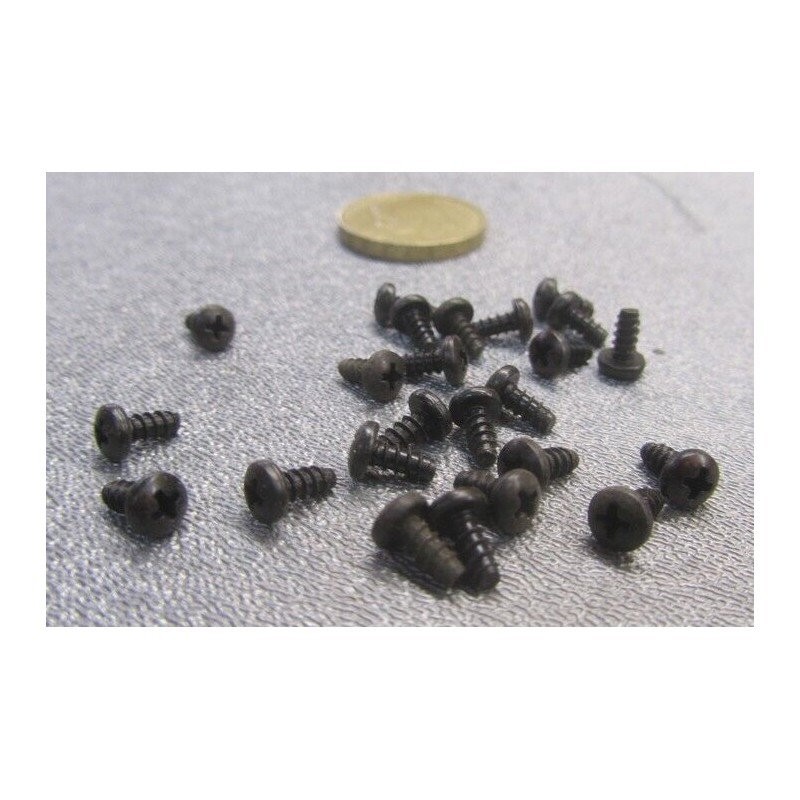 Basic Black Oxide Pan Head Phillips Sheet Metal Screws Type