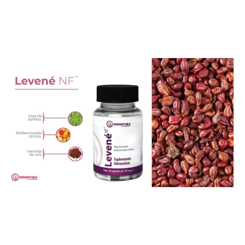 Rednatura Levene Bioflavonoides Apoyo Circulacion 30caps Sabor