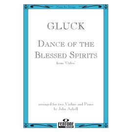 Christoph Willibald Gluck-Dance of the Blessed Spirits Violin Book