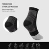 QKEPCY Ankle Compression Stockings Women Men Foot Compression Ankle Support