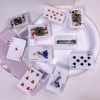 TUCEWP 10Pcs Poker Hair Clips for Women Girls Funny Acrylic