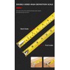 Tape Measure 25 ft, 6 Pack Bulk Easy Read Measuring