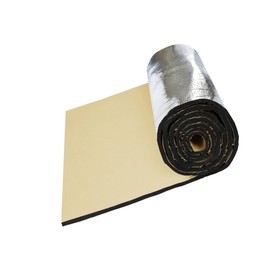 Partuto Heat Sound Deadening Insulation Mat Deadener Pad Car Auto Exhaust Muffler Hood Door Waterproof 394mil 6.4sqft Durable Material Replacement