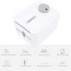 Waterproof WallMounted Toilet Roll Paper Rack Holder with Top Shelf