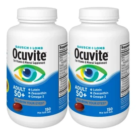 300gels Vitaminas Lutein Om3 Zeax /p Ojos Ocuvite Adulto 50+ Sabor Sin Sabor