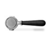 LELIT LELIT 58 Bottomless Portafilter with Ergonomic Handle - Silver/Black