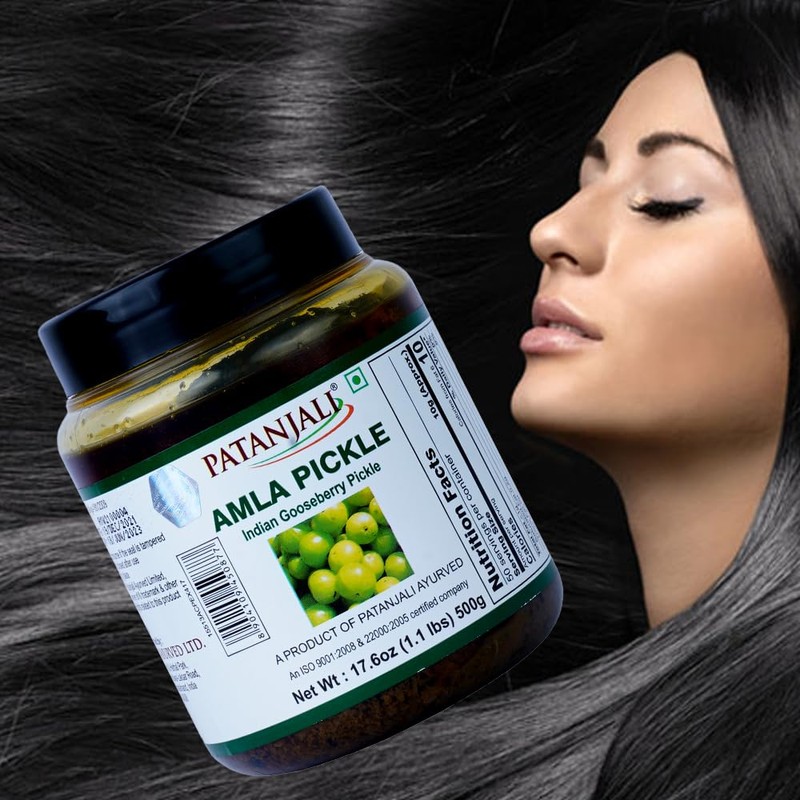Patanjali Amla Pickle (Indian Gooseberry Pickle) 500 g / 1.1