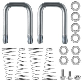 1900-2-1600 Replacement Safety Chain Trailer U-Bolt Kit for B&W Gooseneck Turnover Ball Hitches