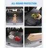 ZQULOYO Rear Seat Back Cover Backrest Protector for Ford Mustang