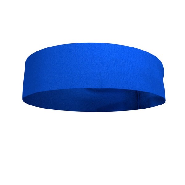 Bondi Band Mens 4 Inch Flatback Moisture Wicking Workout Sweatband Royal Blue; Running, Crossfit, Weightlifting, Obstacle Course, Training and Workouts; Absorbs & Evaporates Sweat 10x Faster - Multiple Colors Available - One Size Fits All