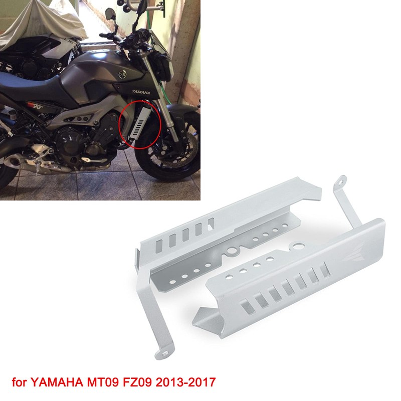 Motorcycle Radiator Grille Guard Protector Side Cover Radiator Cooling Tank