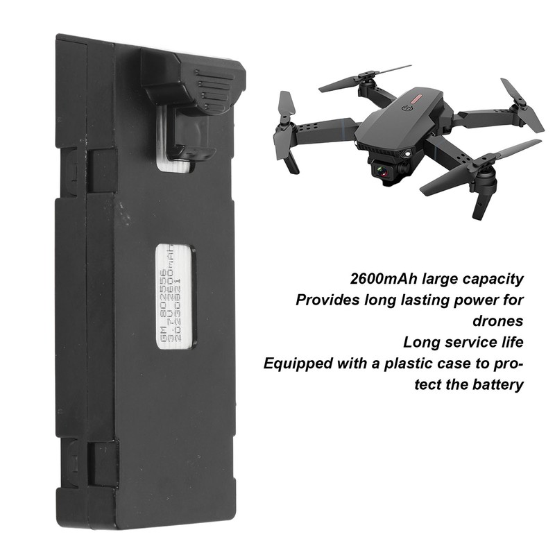 3.7V 2600mAh UAV Lithium Battery Portable Quadcopter Lithium Battery For
