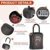 PATIKIL Portable Key Lock Box, 4 Digit Combination Key Lockbox