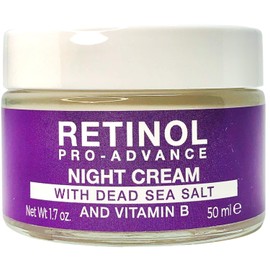 Delfanti Milano Retinol Pro-Advance Night Cream With Dead Sea Salts 50mL