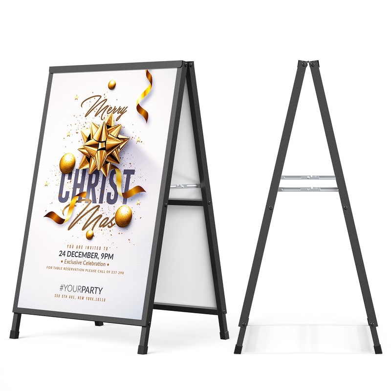 Relx A Frame Signs 24x36 Inch Outdoor, Heavy Duty Sandwich