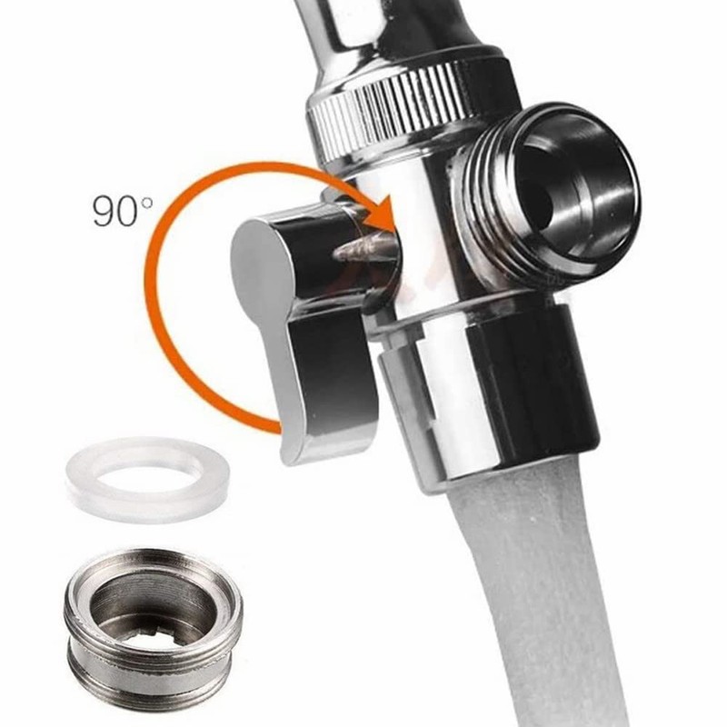 2-Way Diverter Valve 1/2 Inch IPS Connection Shower with Shut-Off