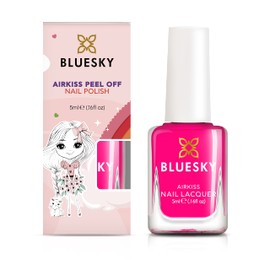 Bluesky Kids Nagellack - Pop, Pink. Einfache Schälen, ungiftige, wasserbasierte, planfreie Nagellack für Kinder, 5ml