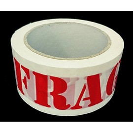 Mancini e Mancini srl Fragile White PP Packing Tape 66 m