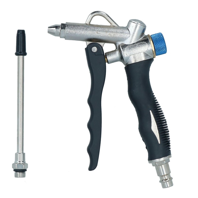 Air Dust Blow Gun Blower Blowing Gun Flow Control Twin