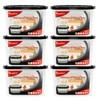 Vacplus Moisture Absorber with Activated Charcoal, 6-PACK Closet Dehumidifier Odor